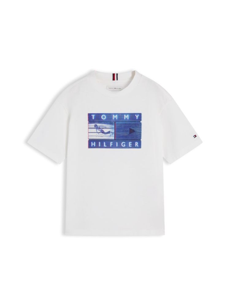 SEASONAL GRAPHIC T-SHIRT SS YBR White