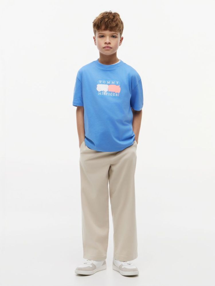 TOMMY FLAG GRAFFITI T-SHIRT SS C39 Copenhagen