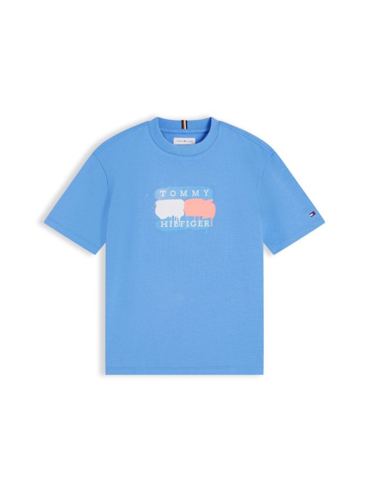 TOMMY FLAG GRAFFITI T-SHIRT SS C39 Copenhagen 