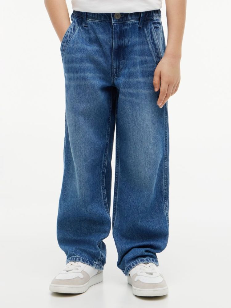 BAGGY SAILOR MID WASH JEANS 1A4 Denim Mediu