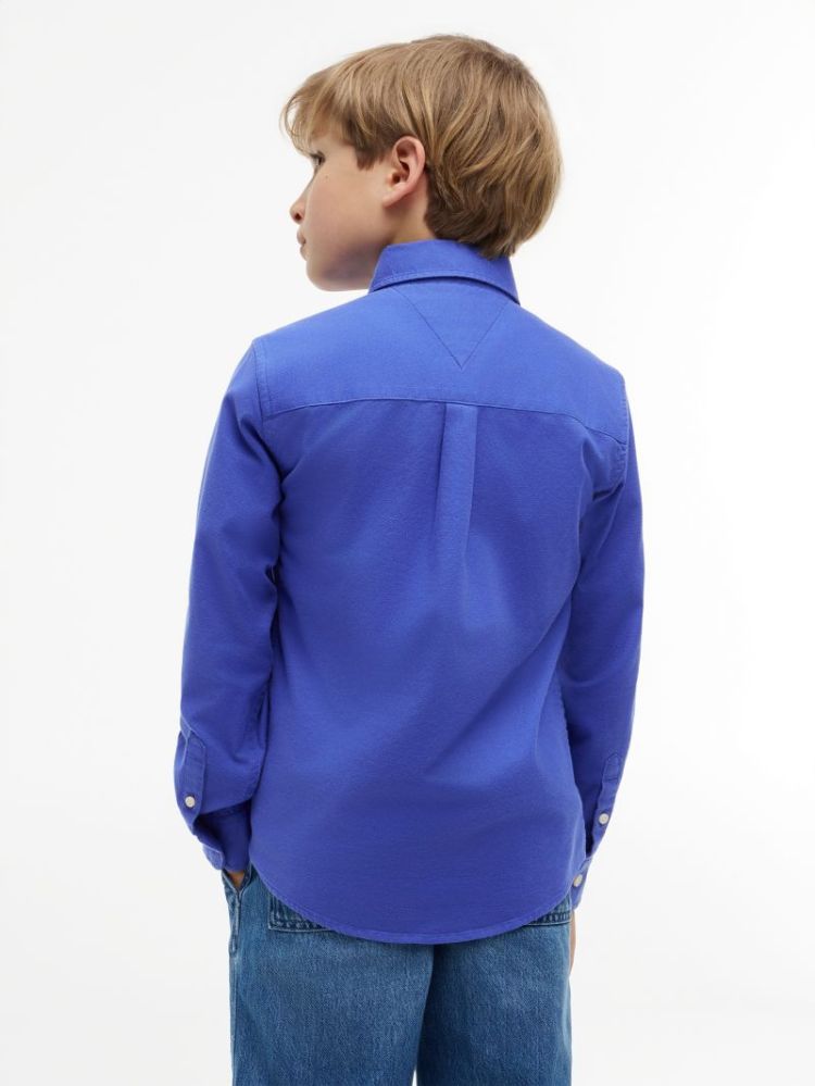 FLAG OXFORD SHIRT LS C8P Noble Blue