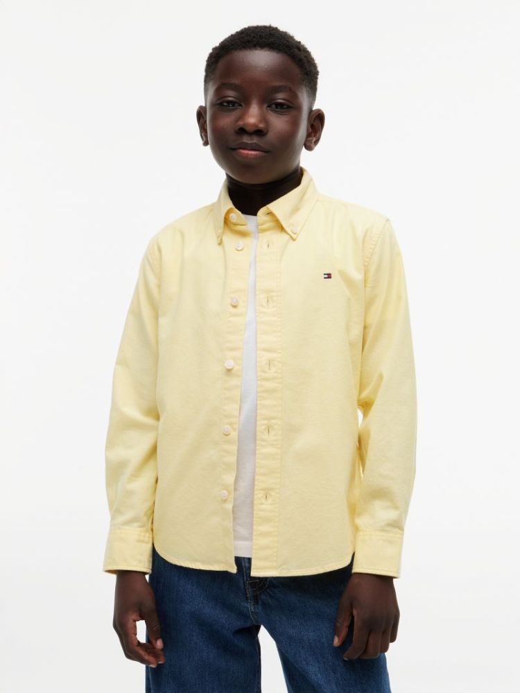 FLAG OXFORD SHIRT LS ZGK Tuscan Sun 