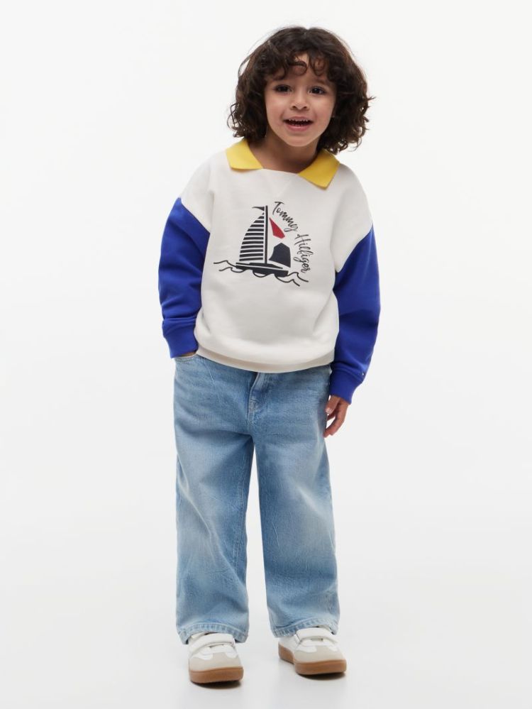 LB GRAPHIC SWEATSHIRT YBH Ancient Whi