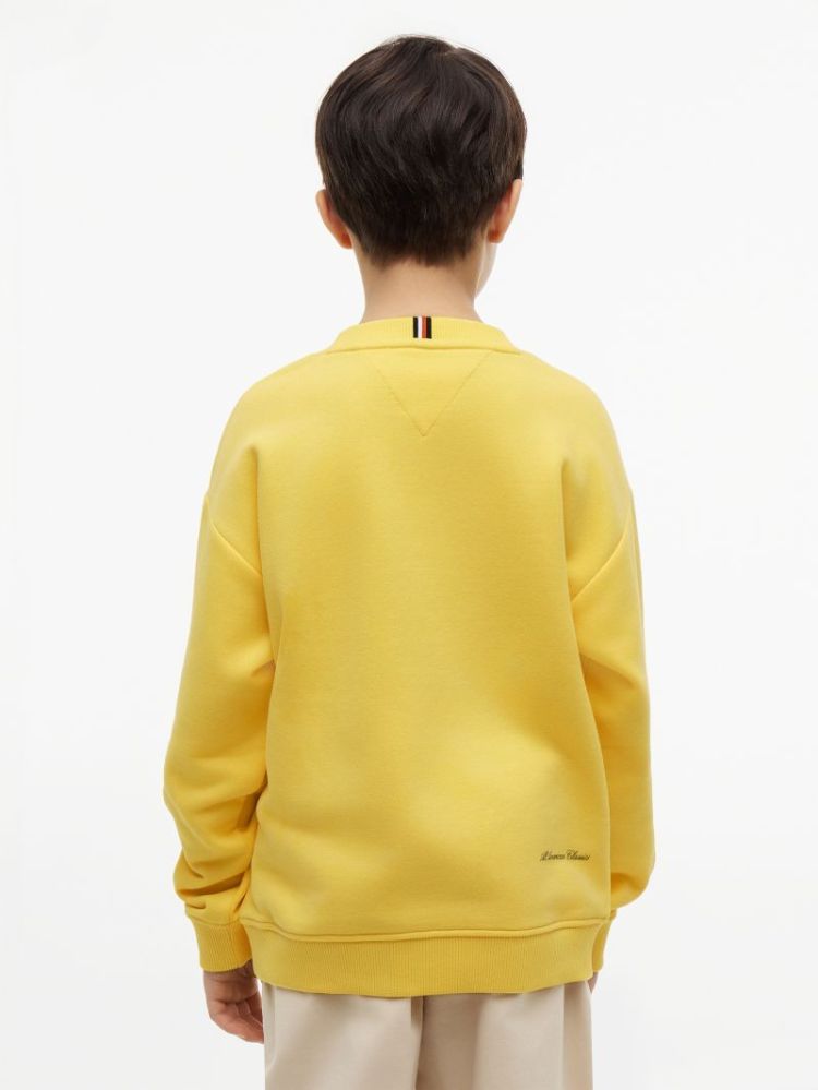 OUTLINE FLAG GRAPHIC SWEATSHIR ZGK Tuscan Sun