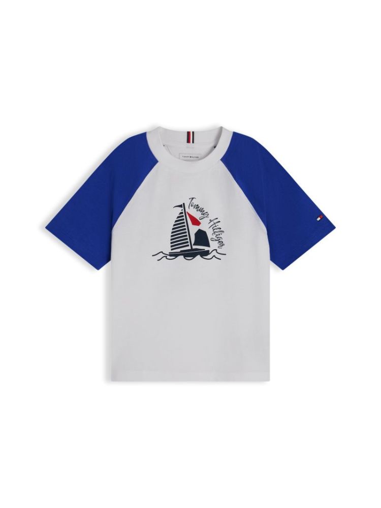 LB GRAPHIC COLOURBLOCK T-SHIRT C8P Noble Blue