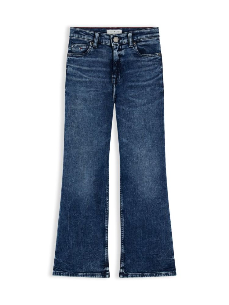 FLARE MID STR 1A4 Denim Mediu