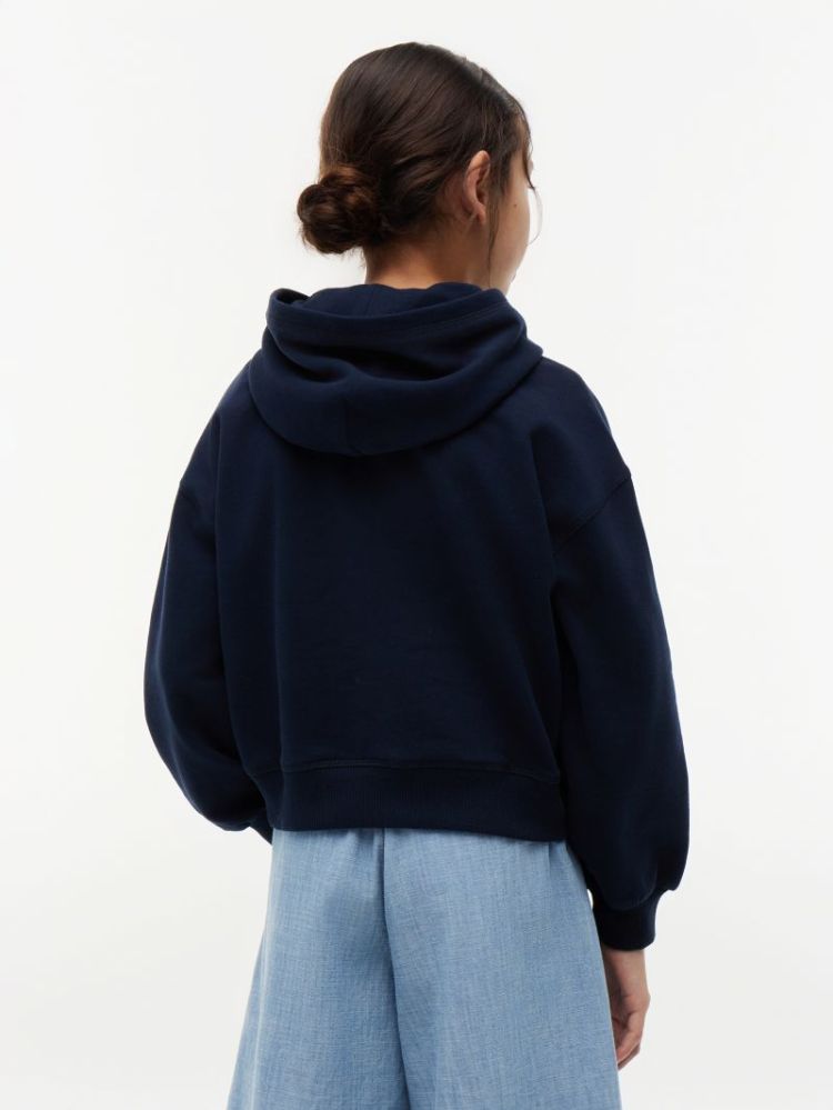 TOMMY HILFIGER HOODIE C1G Dark Night