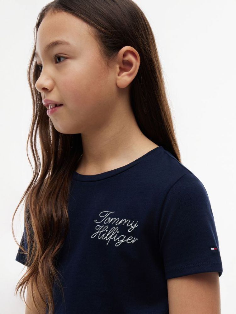 TOMMY HILFIGER TEE SS C1G Dark Night 