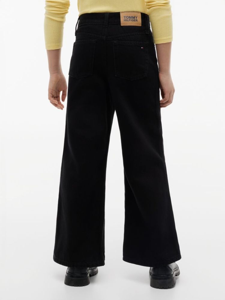 MABEL WIDE LEG BLACK 1BY Denimblack
