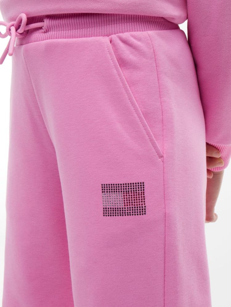 TOMMY RHINESTONE SWEATPANTS TOU Pink Daisy