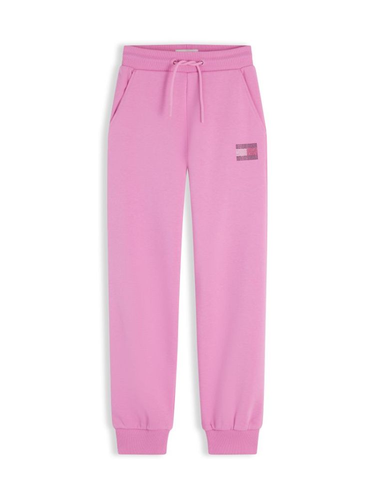 TOMMY RHINESTONE SWEATPANTS TOU Pink Daisy