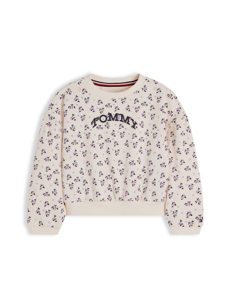 LG EMB CREW NECK 0F5 Flower Aop