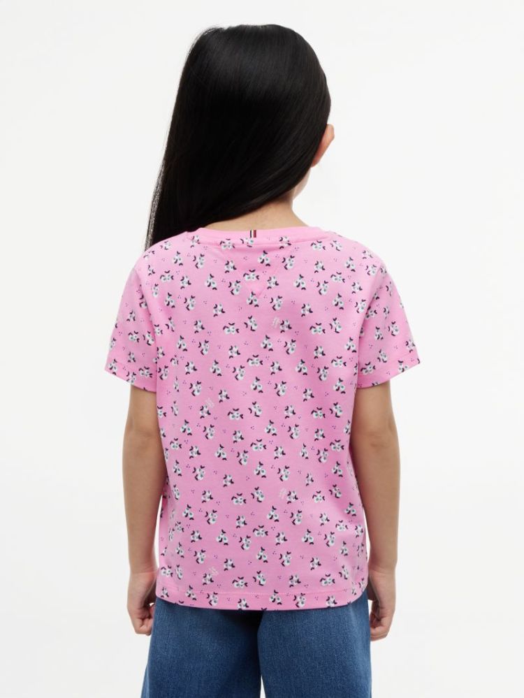 LG TEE SS TOU Pink Daisy
