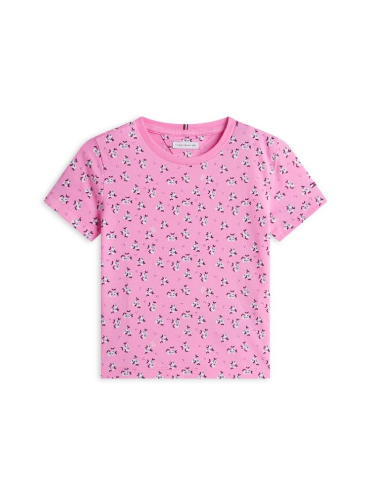 LG TEE SS TOU Pink Daisy