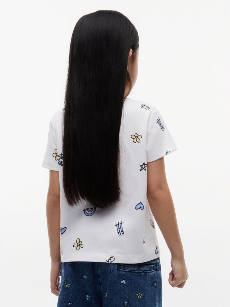 LG TEE SS YBR White