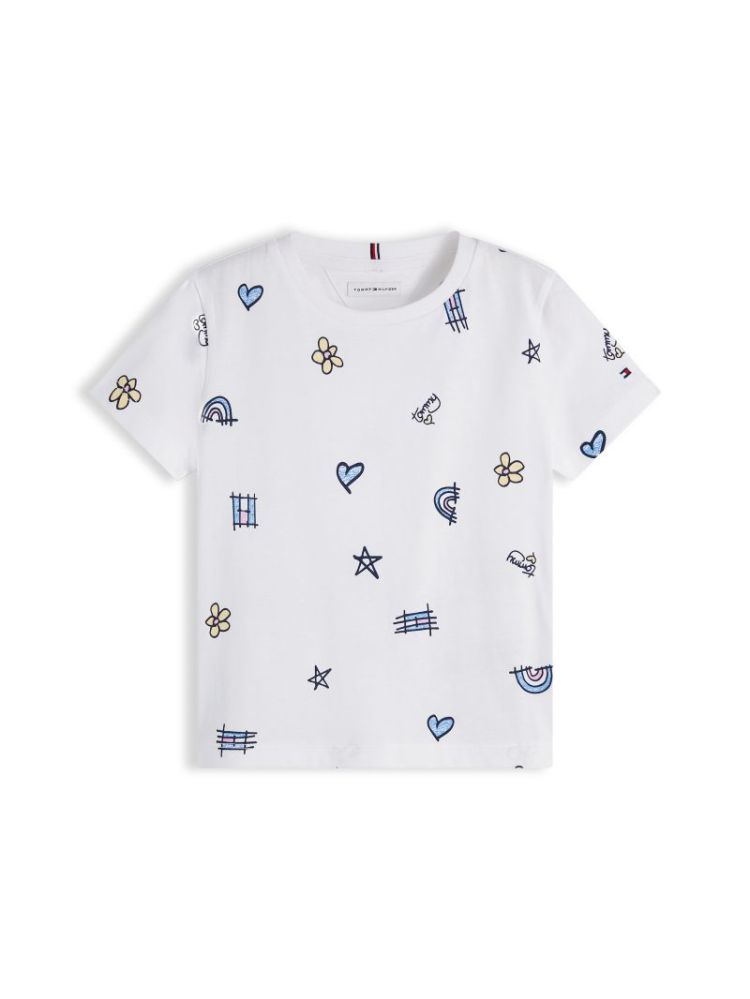 LG TEE SS YBR White