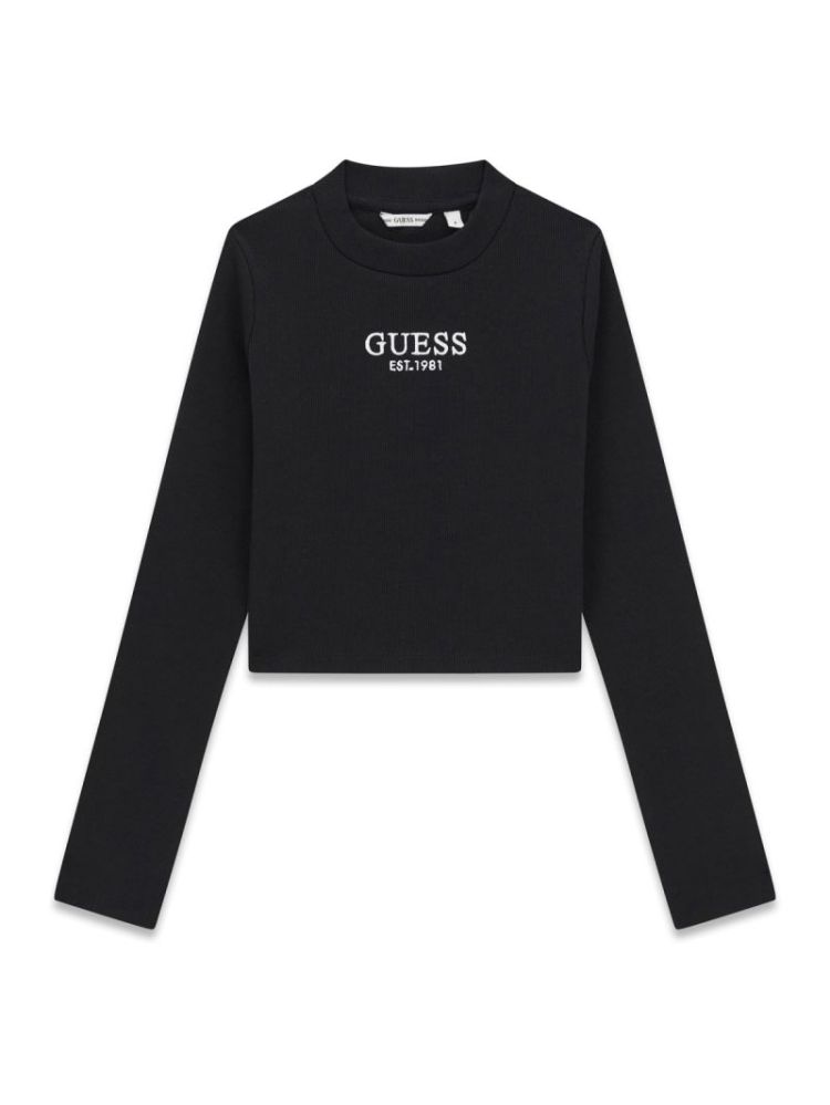 STRETCH RIB LS T-SHIRT JBLK
