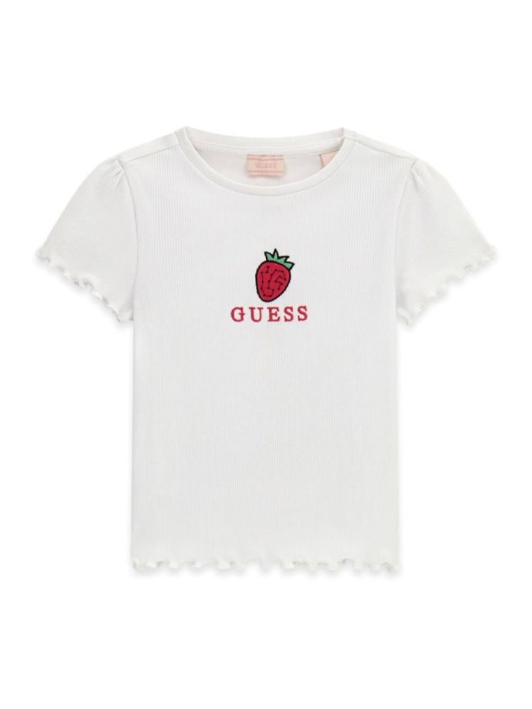 RIB SS T-SHIRT G011 pure white