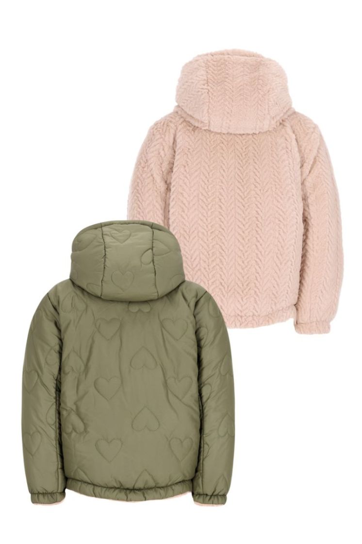 Aimee Flo girls reversible Army