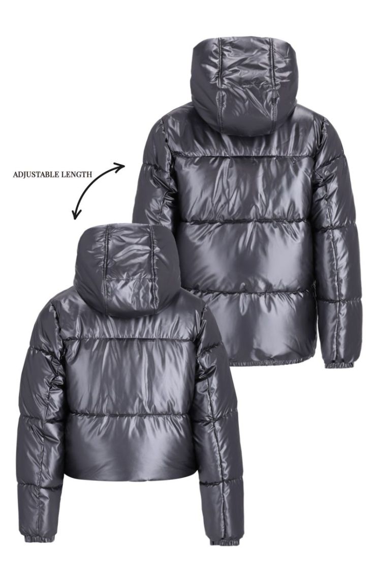 Annu Flo young hooded puffer Silver