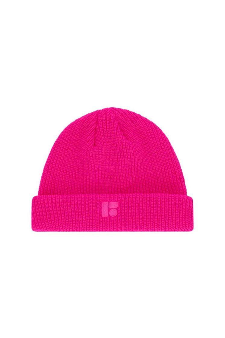 Novi Flo beanie Fluo coral