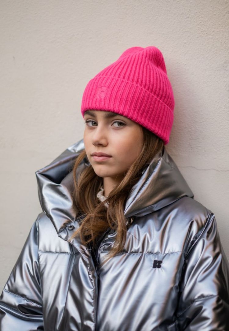 Novi Flo beanie Fluo coral 