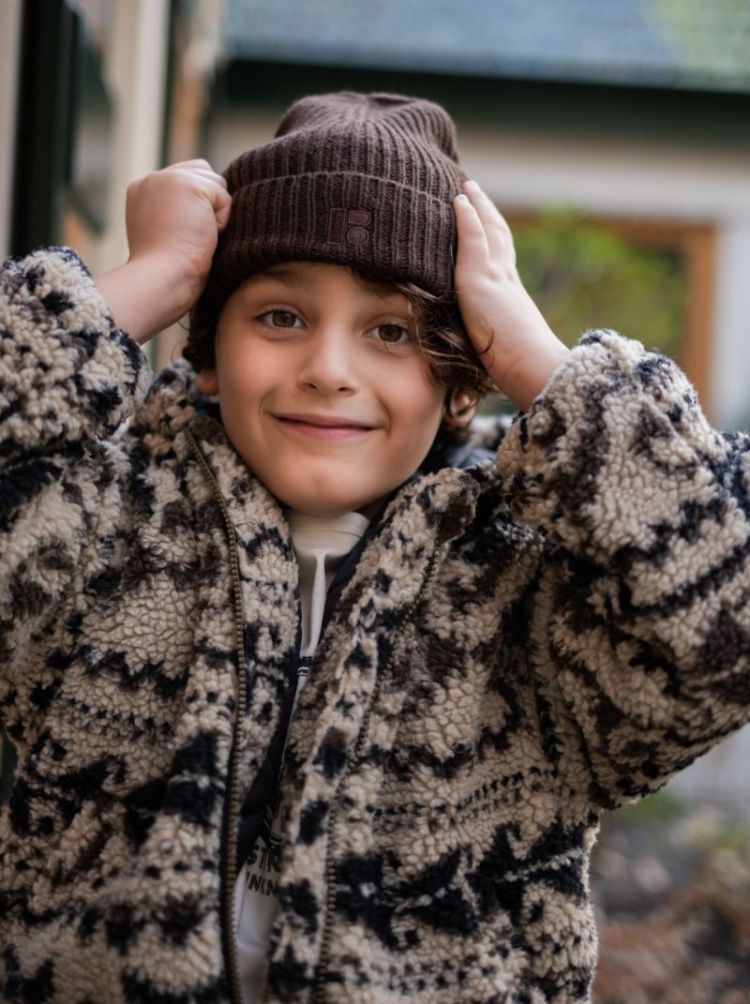 Novi Flo beanie Choco