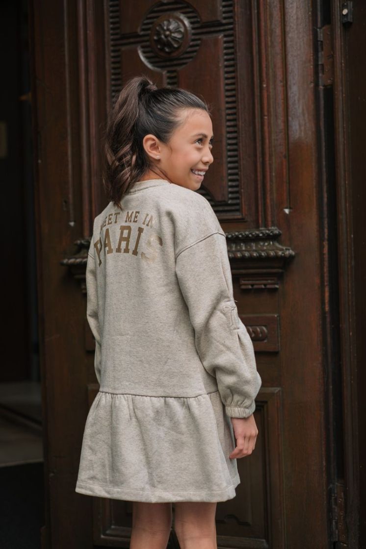 Maey girls glitter sweat dress Glitter melee