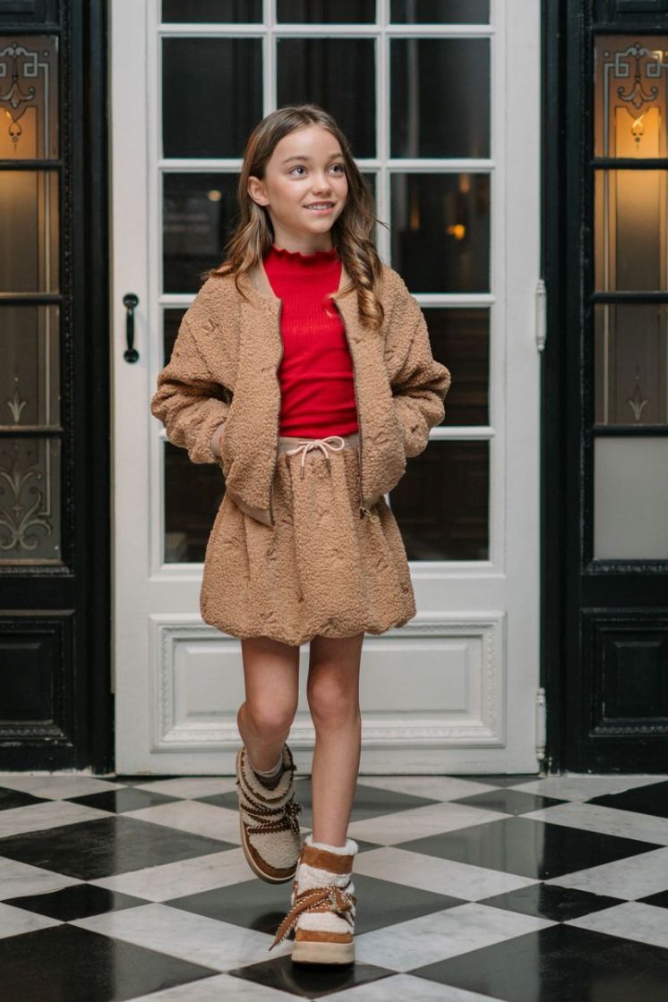 Eef Flo girls basic coll Red