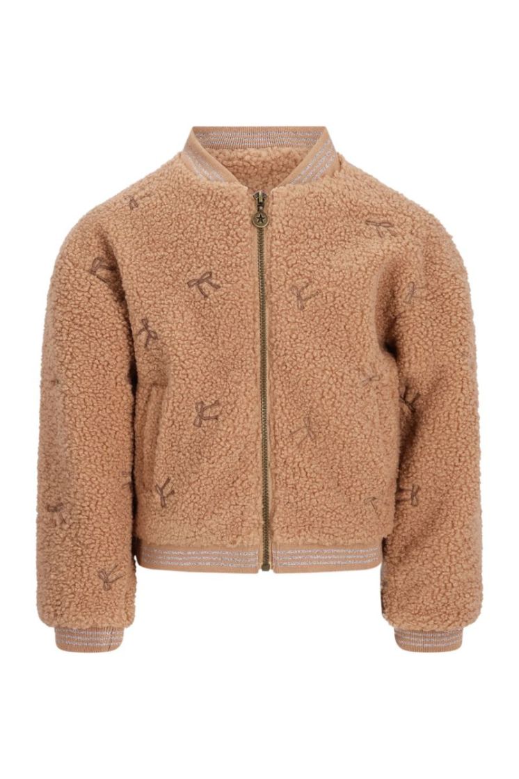 Dionne Flo girls teddy embroid Cream