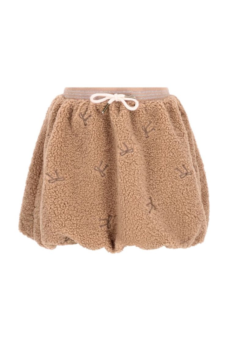 Senna Flo girls teddy skirt Cream