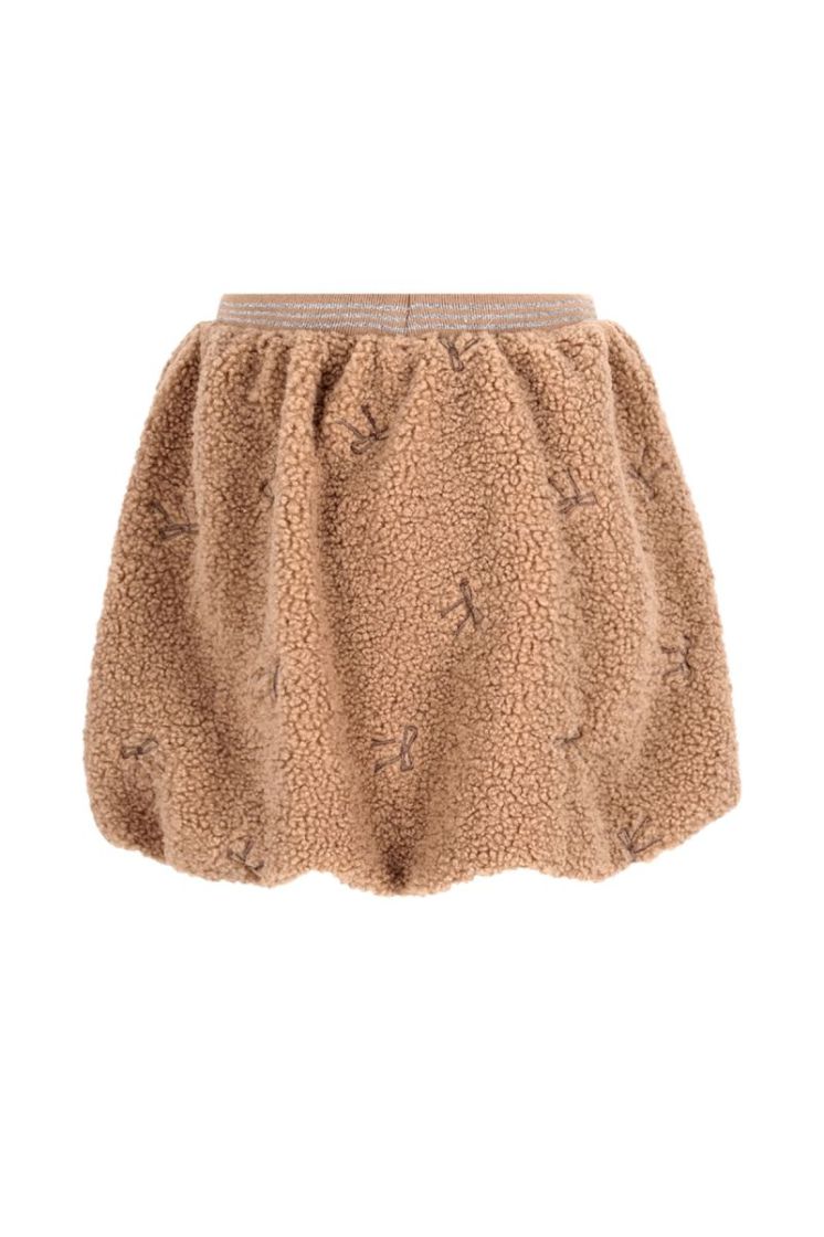 Senna Flo girls teddy skirt Cream