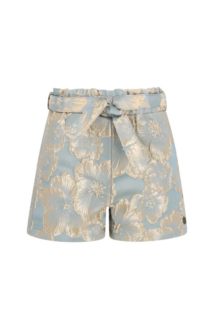 Fendy Flo girls jacquard short Aqua