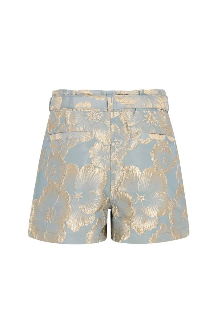 Fendy Flo girls jacquard short Aqua