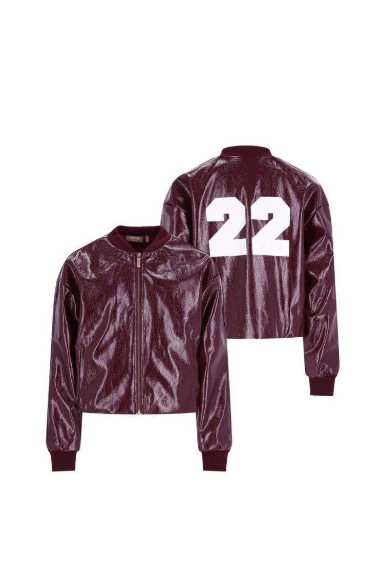 Amira Flo young faux leather Cherry