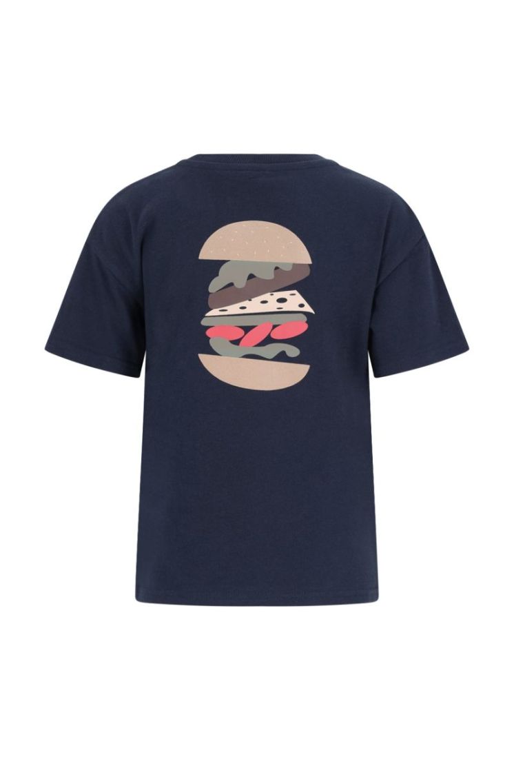 Ediz Flo boys tee Navy