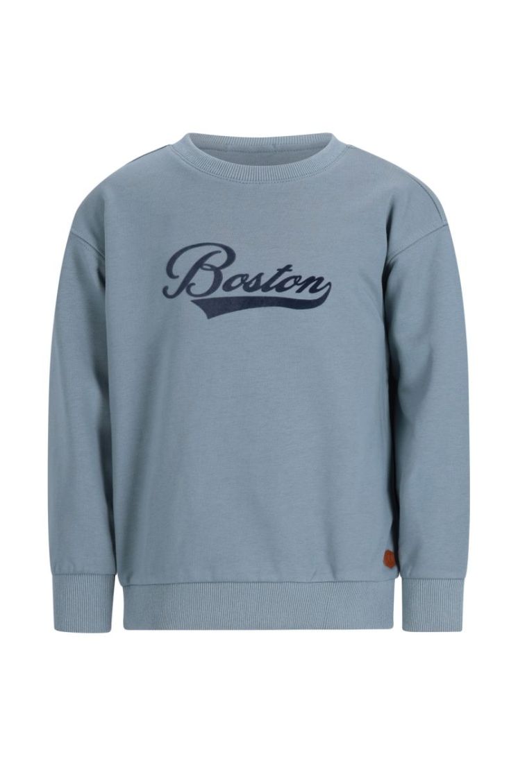 Dail Flo boys crewneck sweater Jeans blue