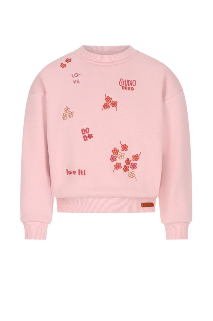 Konono soft furry sweater Rosa