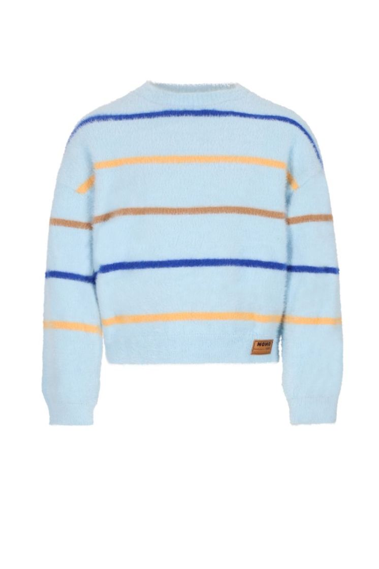 Keson Fluffy Soft sweater Ice Cold Blue