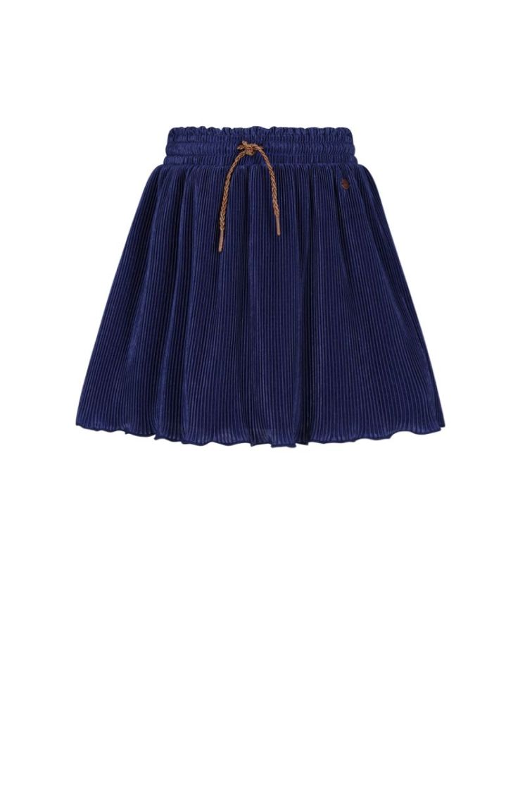 Nele Plissee Skirt Intense Blue