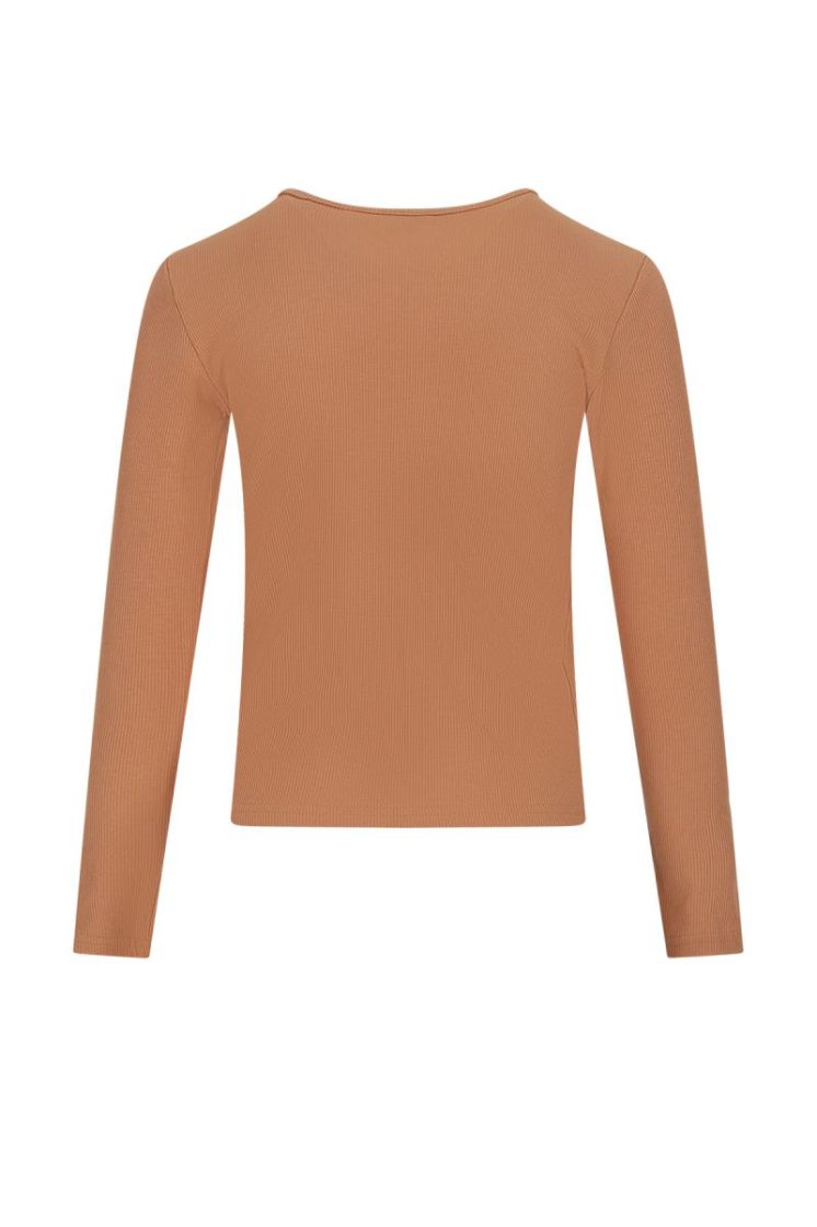 Kess Essential Rib Jersey Top Taupe