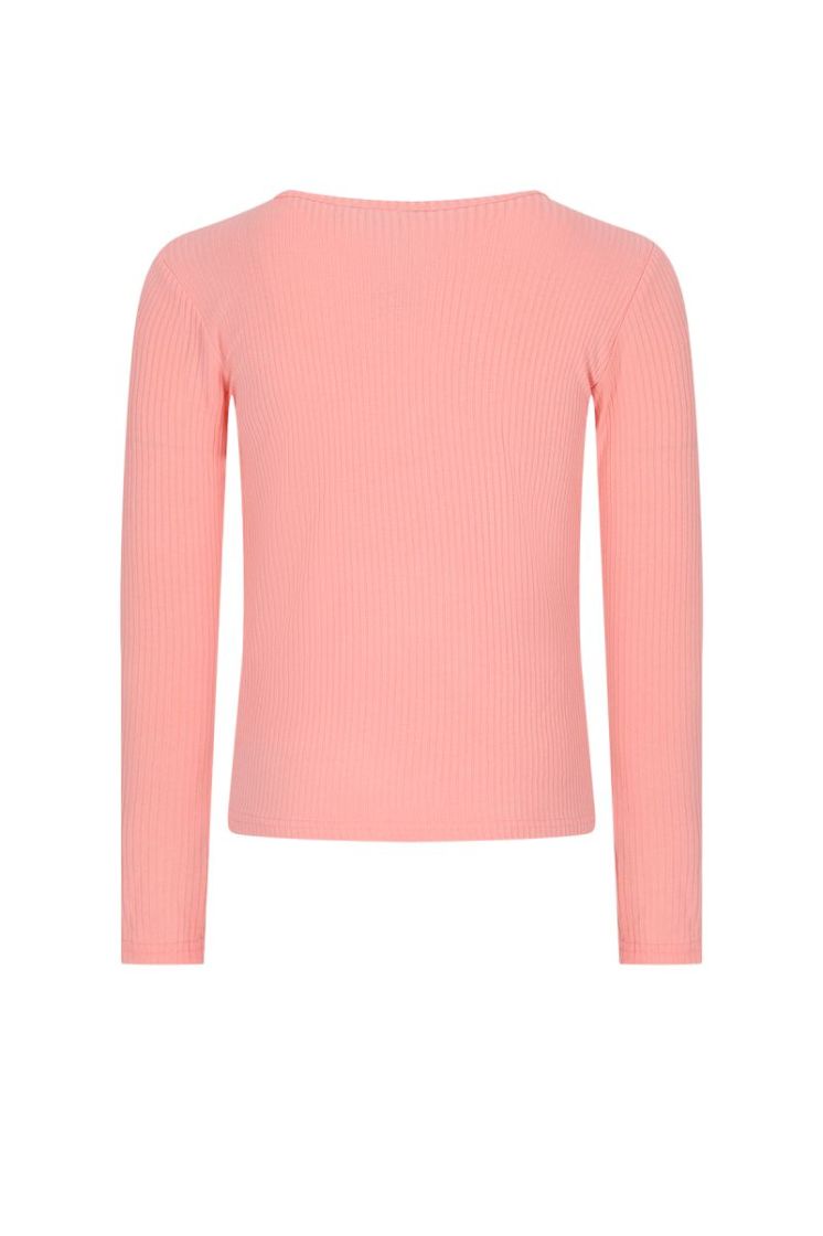 Kyas Essential Melange tshirt Peaches 