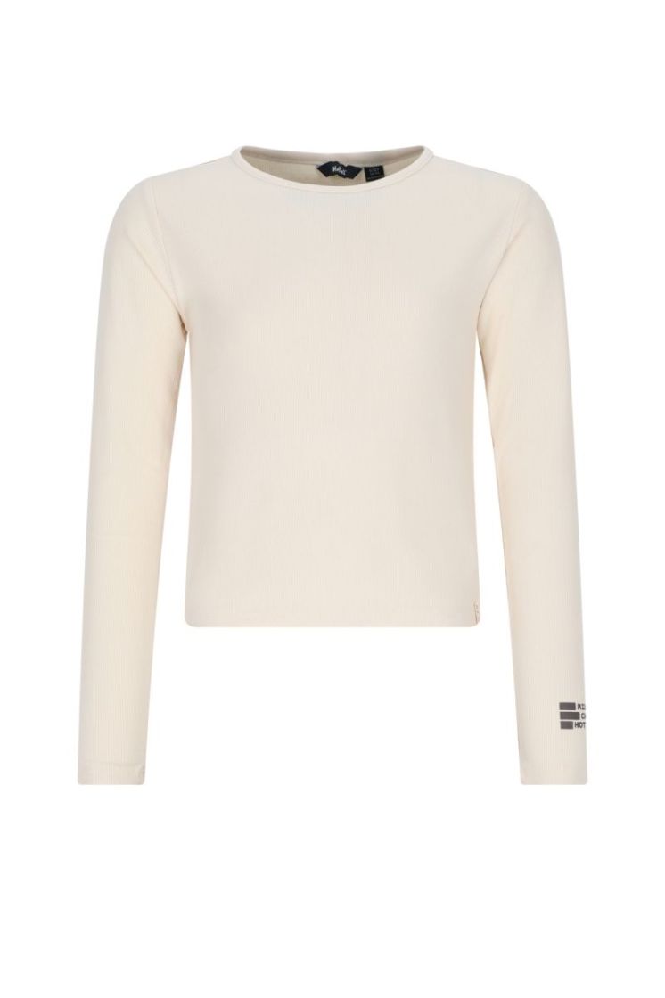 Kuan RibJersey Tshirt Pearled Ivory