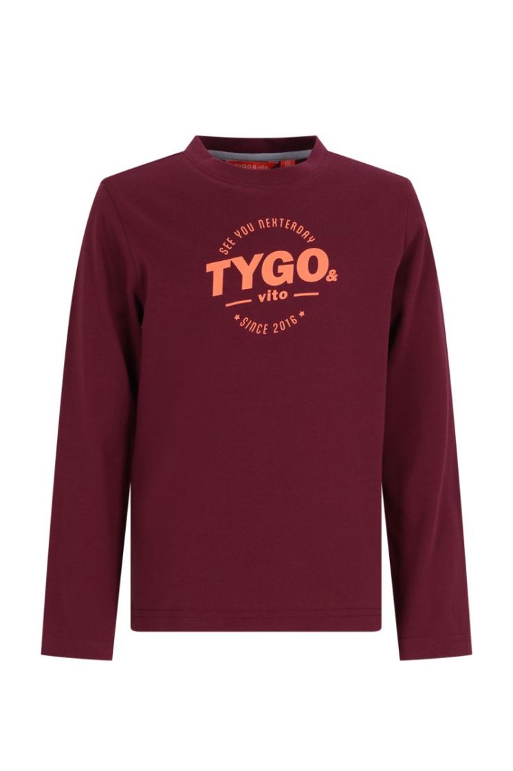 Longsleeve Vesper10 jaar Merlot