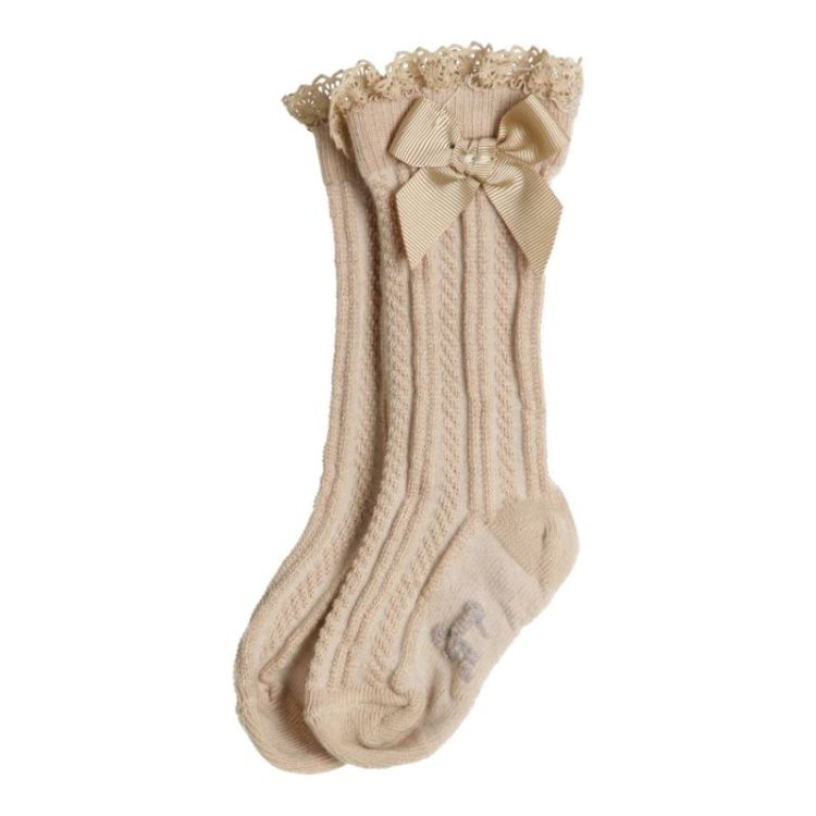 Knee socks Kite Beige
