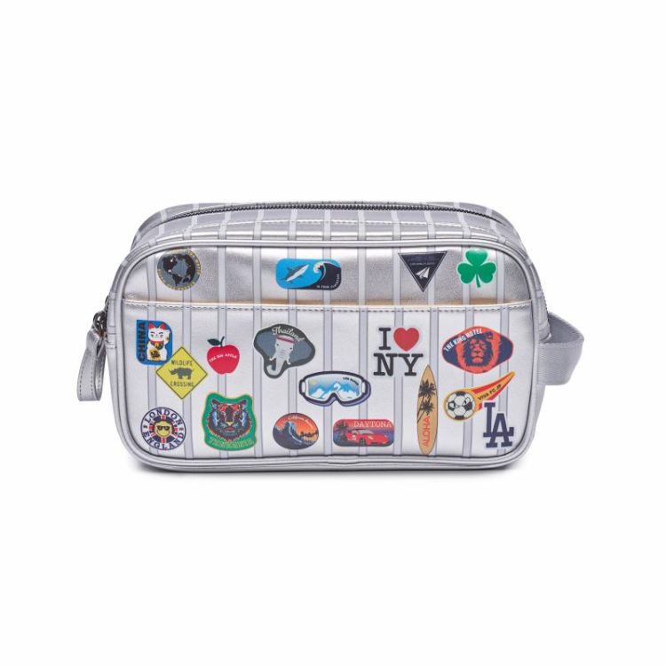 Travel Pouch jetsetter Silve