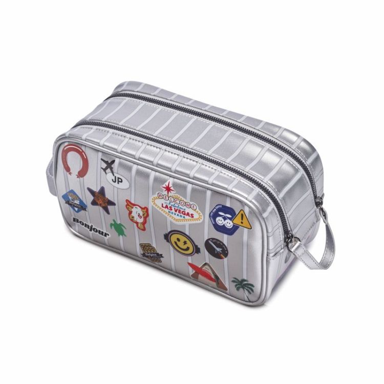 Travel Pouch jetsetter Silve