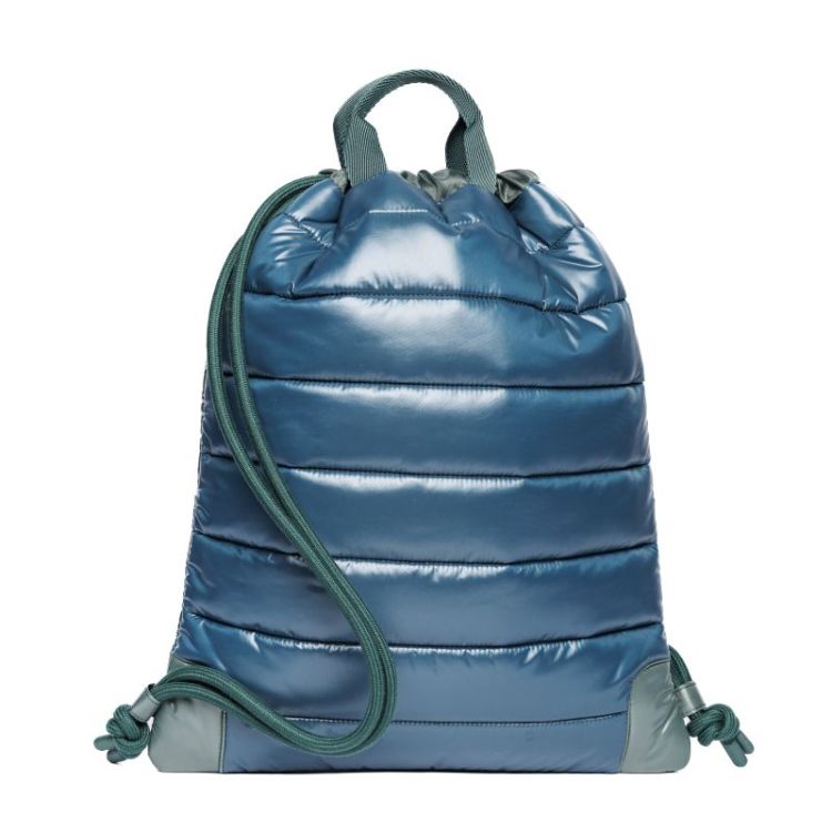 City Bag puffer green