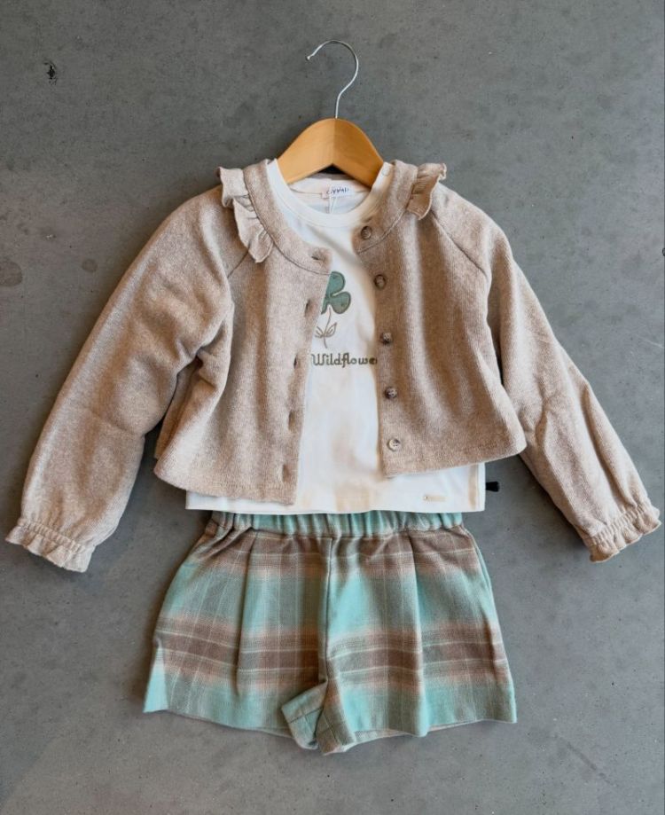 Shorts Larissa Green - Beige 
