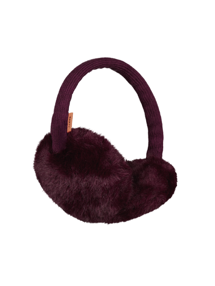 Plush Earmuffs Aubergine